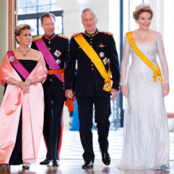 Luksemburska para książęca z wizytą w Belgii